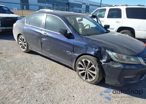 2015 Honda Accord Sport z USA, uszkodzony, nr VIN 1HGCR2F55FA143600